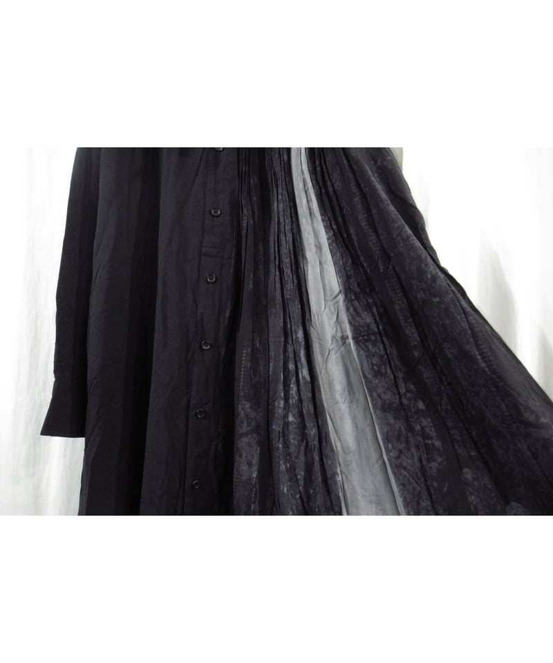 20aw yohji yamamoto femme レーヨン デザインロングブラウス（FR-B