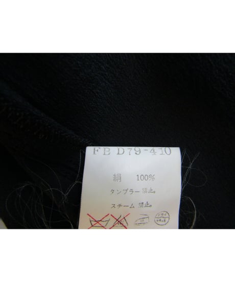 95ss yohji yamamoto femme vintage 着物スリーブデザインロングワンピース  FB-D79-410