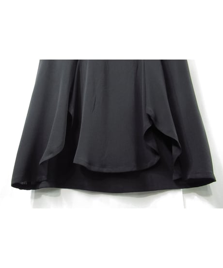 12ss yohji yamamoto femme バックデザイン シルクスカート（FB-S05-400）