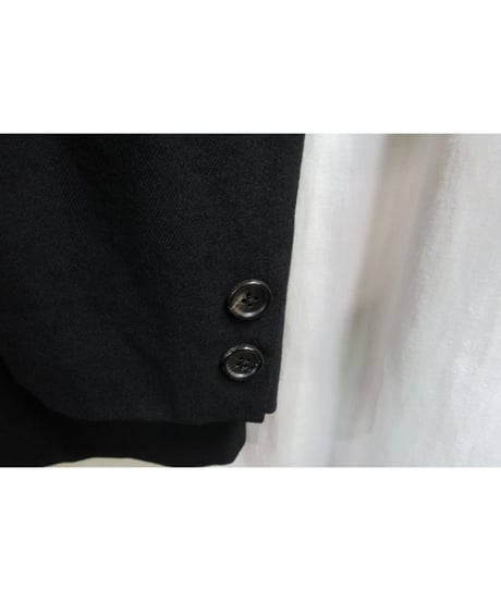 07ss yohji yamamoto pour homme 素材切り替えデザインジャケット HT-J15-103
