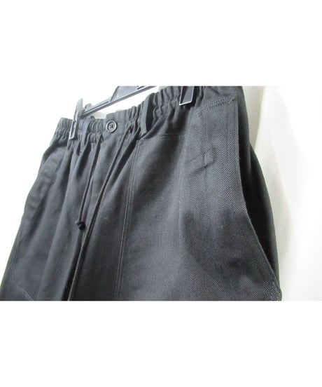 yohji yamamoto pour homme コットン ワイド テーパードパンツ（HR-P75-030）