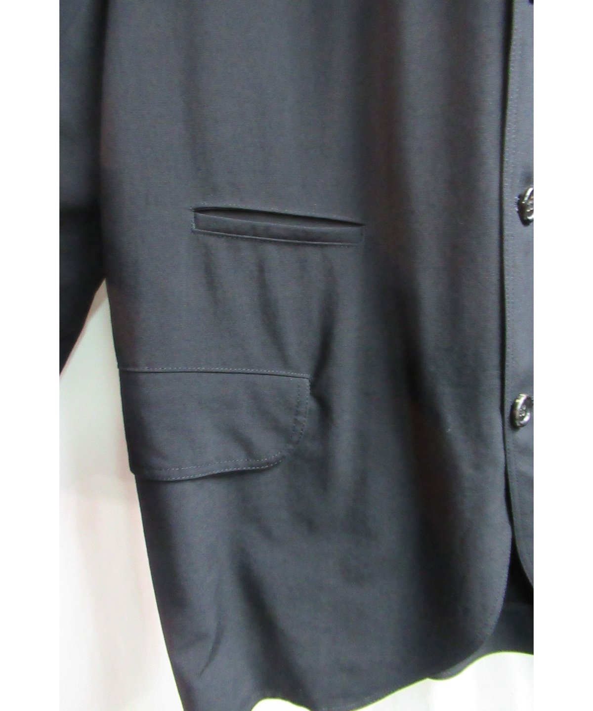 AD1997 Comme des Garçons HOMME PLUS AD1997 COMME des GARCONS HOMME PLUS 黒 シンプルジャケット