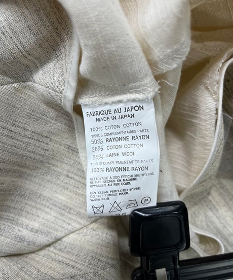 2012SS yohji yamamoto femme デザインジャケット（FB-J25-027）
