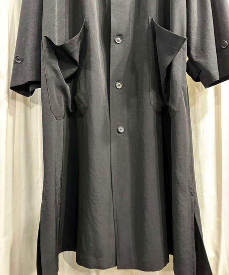 2020SS yohji yamamoto pour homme シグネチャーペイントロングブラウス （HN-B22-500）