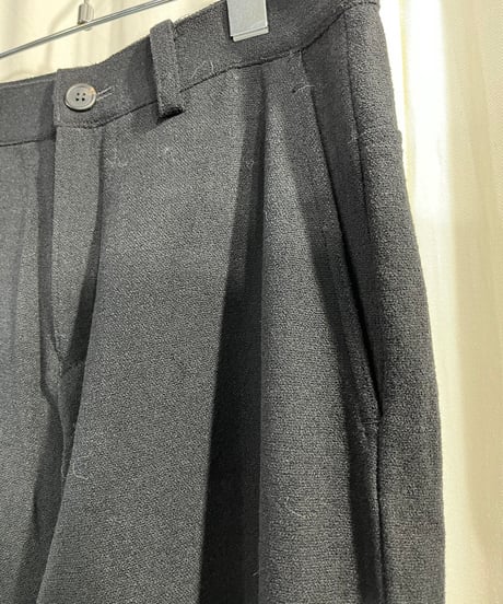 Y's yohji yamamoto デザイン ウール パンツ（YX-P10-123）