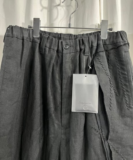 2022SS yohji yamamoto pour homme デザインサルエルパンツ（HG-P14-800）