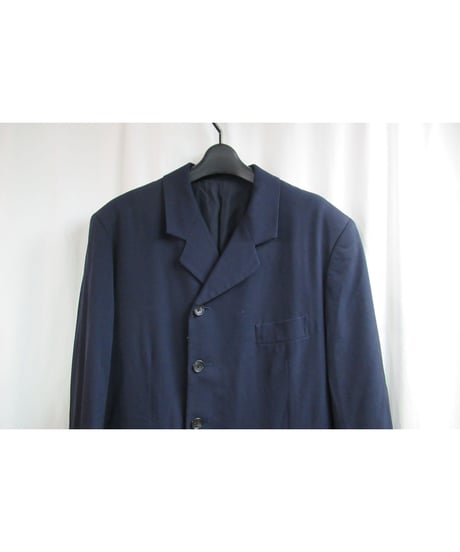 88aw yohji yamamoto pour homme vintage 紺 デザインジャケット HJ-6