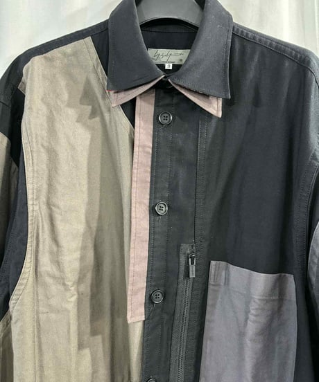 美品 2021AW yohji yamamoto pour homme ロングブラウス（HW-B57-035）