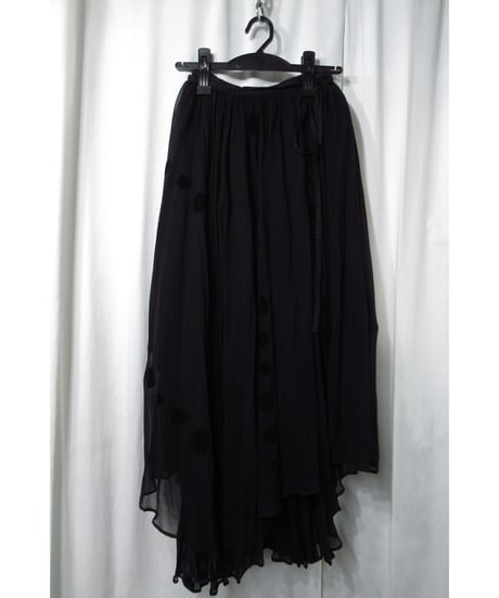 Y's Red Label yohji yamamoto レイヤードデザイン ロング巻きスカート（RV-S63-232）