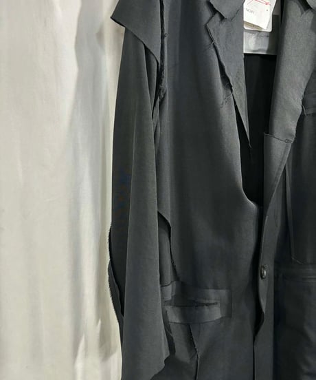 B yohji yamamoto デザインロングジャケット（NN-J58-810）