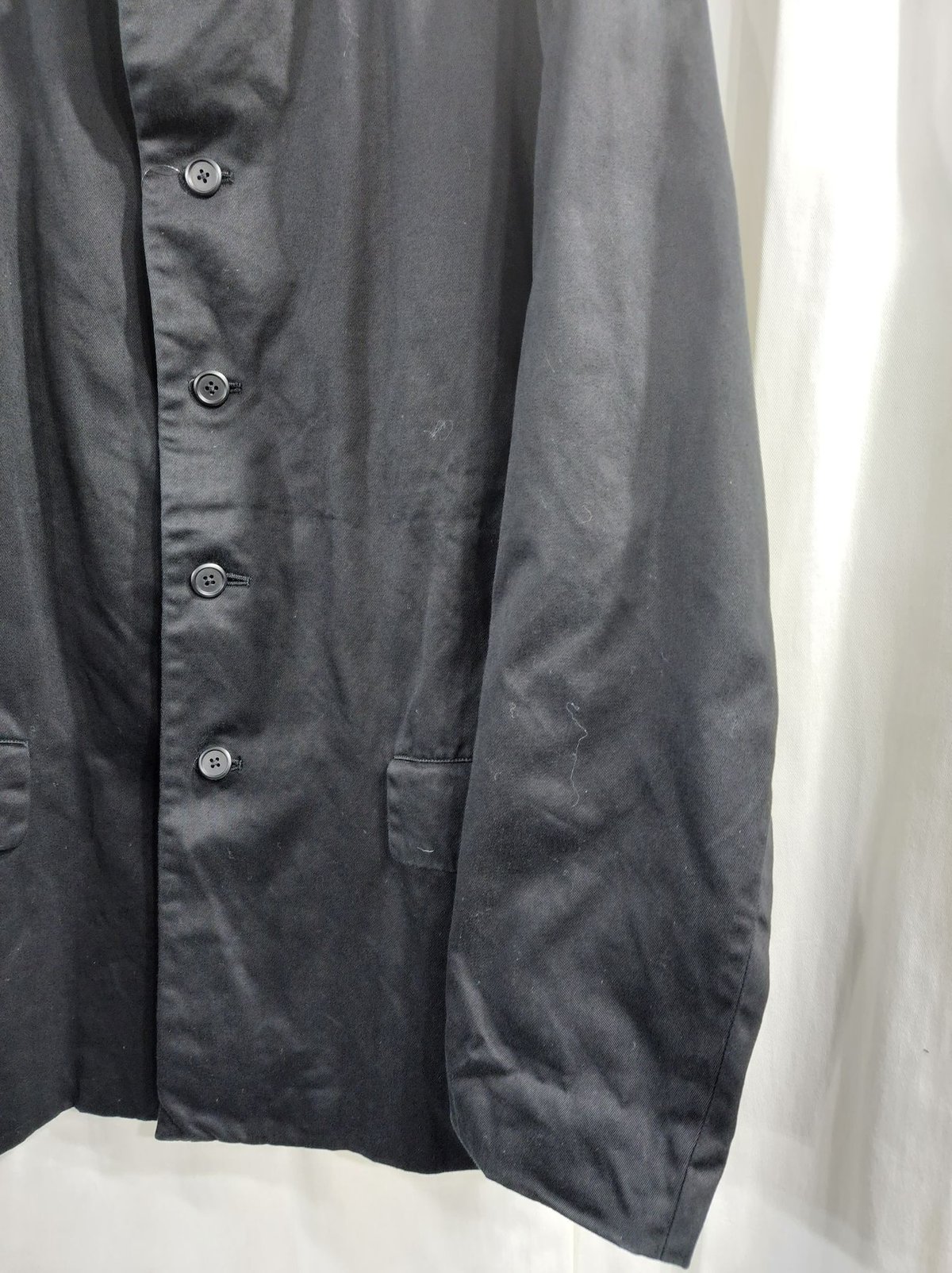 ✳︎45R 3wayコットンシャツジャケット　カシュクール　スタンドカラー ✳︎45R 3wayコットンシャツジャケット カシュクール スタンド