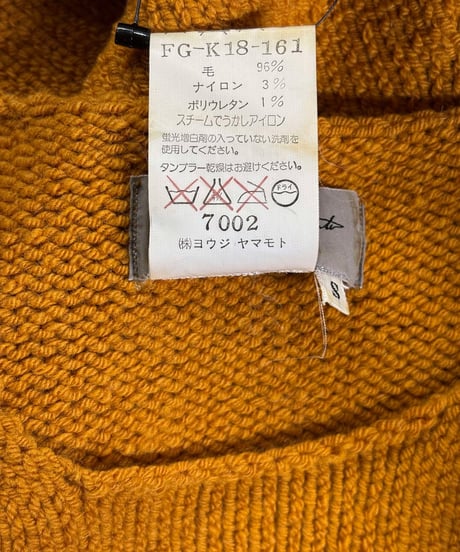 1996AW yohji yamamoto femme vintage ニットワンピース（FG-K18-161）