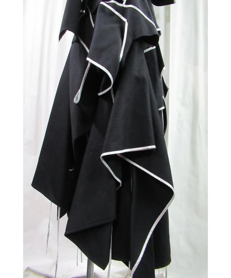 21aw yohji yamamoto femme デザインドレス（FX-D18-007）