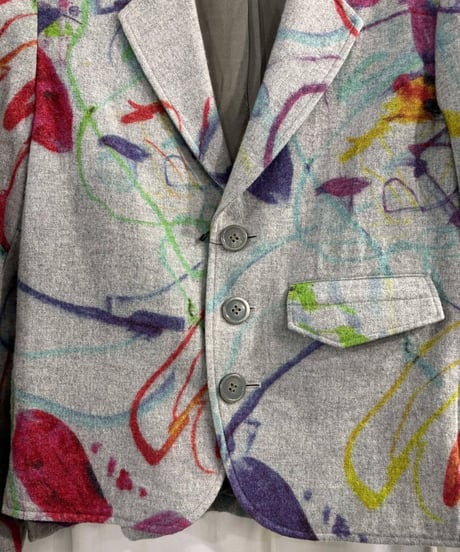 Y's yohji yamamoto 3釦デザインジャケット（YX-J10-128）