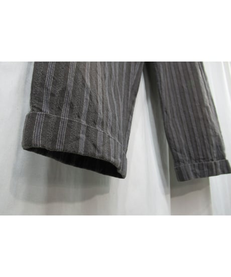 94ss yohji yamamoto pour homme vintage ストライプ テーパードパンツ（HT-P02-036）