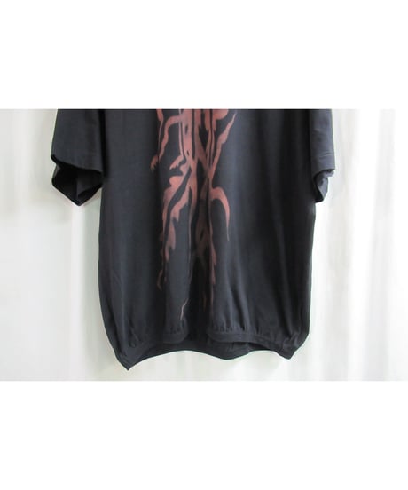 04ss yohji yamamoto pour homme 抜染 デザインカットソー HZ-T68-069
