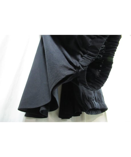 19aw yohji yamamoto pour homme  刺繍デザイン コットン カラスパンツ（HC-P04-003）