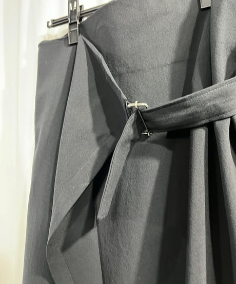 Y's yohji yamamoto 巻きロングスカート（YS-S09-104）