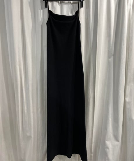 2000AW yohji yamamoto +NOIR 肩ひもワンピース（NT-T64-139）