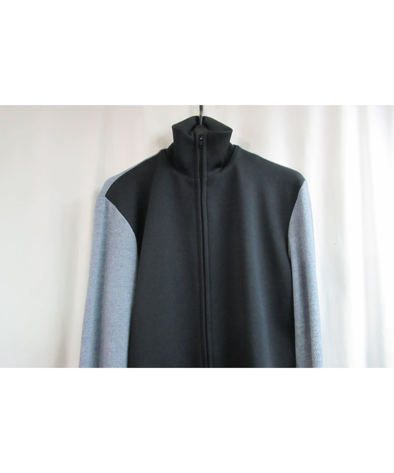 02aw yohji yamamoto femme ニット切替えデザインジャケット FM-J1
