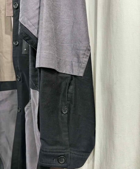 美品 2021AW yohji yamamoto pour homme ロングブラウス（HW-B57-035）