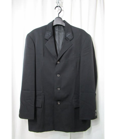 90’s Y’s for men yohji yamamoto vintage エンブレム刺繍ワッペンデザイン ジャケット（MH-J15-136）