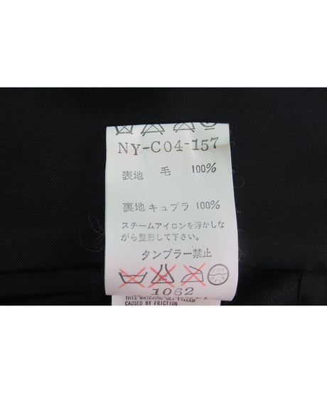 yohji yamamoto +noir 袖デザインロングコート NY-C04-157