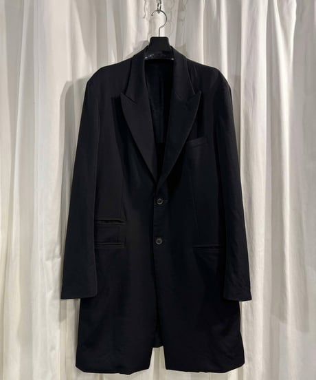 2020SS yohji yamamoto pour homme ファスナーロングジャケット（HN-J34-100）