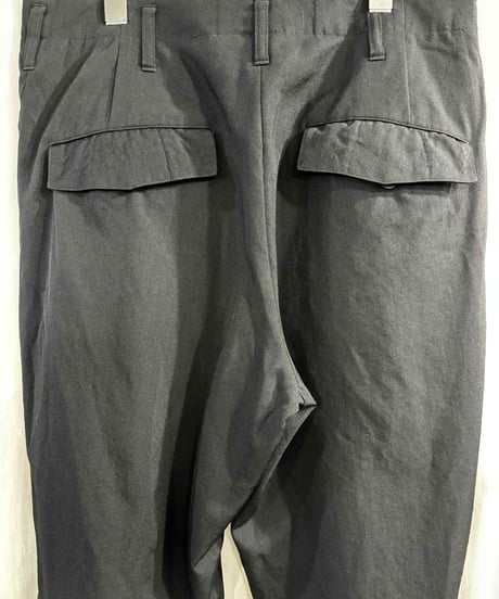 2019SS yohji yamamoto pour homme ファスナーポケットパンツ（HH-P39-100）