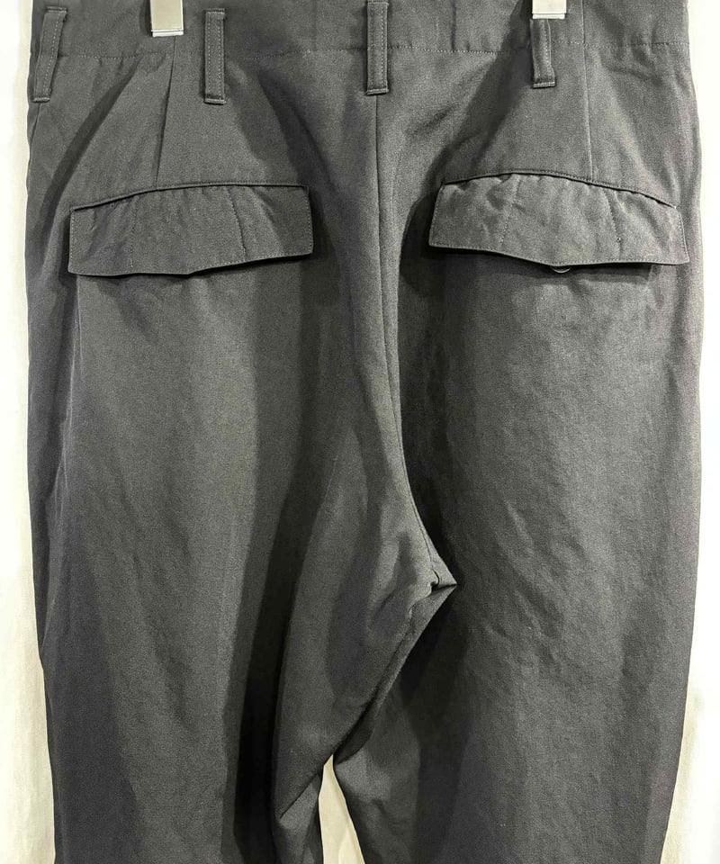 2019SS yohji yamamoto pour homme ファスナーポケットパンツ（H