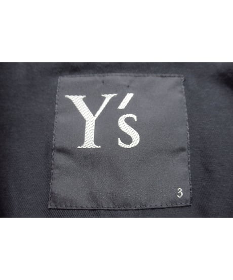 Y’s yohji yamamoto ダブル デザインジャケット（YM-J08-401）