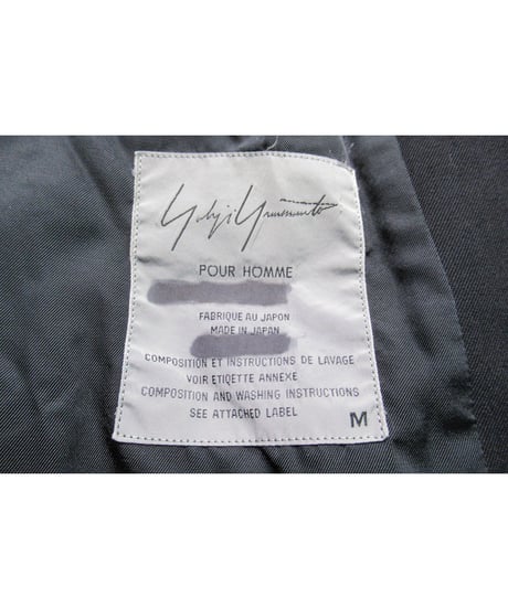 90’s yohji yamamoto pour homme vintage SAMPLE ダブルロングコート（HCO-1）