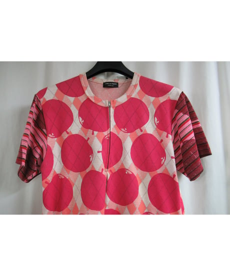 AD2000 COMME des GARCONS HOMME PLUS 袖切り替えデザイン半袖カットソー PT-100490