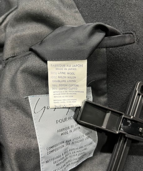1980's yohji yamamoto pour homme 3釦デザインジャケット（H-J-030xxx）