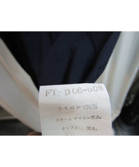94ss yohji yamamoto femme vintage 紺 シンプルロングワンピース FT-D06-608