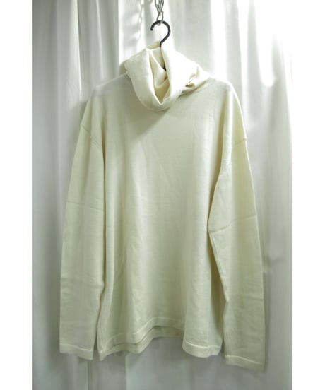 91aw yohji yamamoto pour homme vintage ロングタートルネックデザインニット（HK-2）