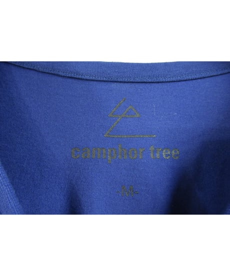 camphor tree 紺 裾レイヤードデザインカットソー M size