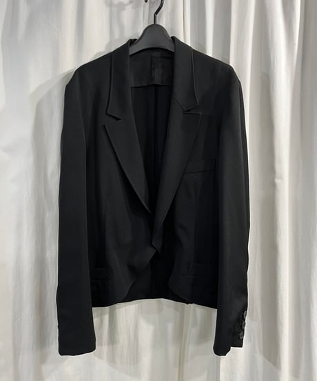 2021ss yohji yamamoto pour homme 一つ釦デザインショートジャケット　（HD-J38-100））