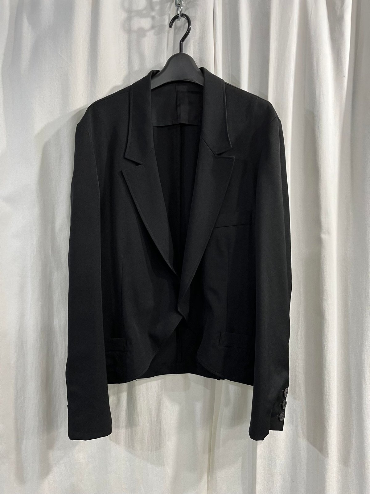 2021ss yohji yamamoto pour homme 一つ釦デザインショートジャケ