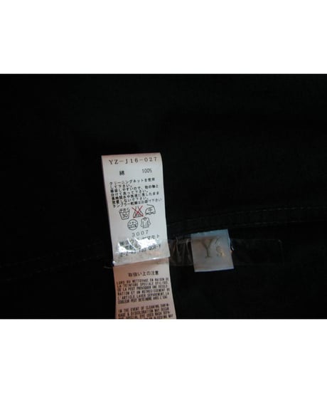 Y's yohji yamamoto 黄色ステッチシンプルジャケット YZ-J16-027