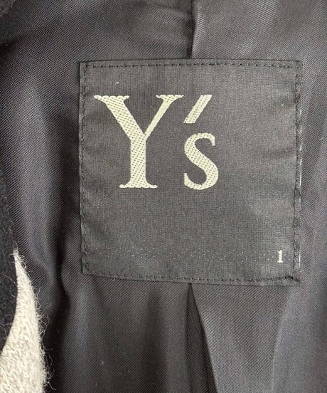 Y's yohji yamamoto ２ボタンデザインジャケット（YC-J02-101）