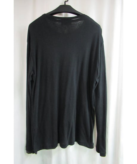 14ss yohji yamamoto pour homme カーディガン風レイヤードカットソー HG-T40-060