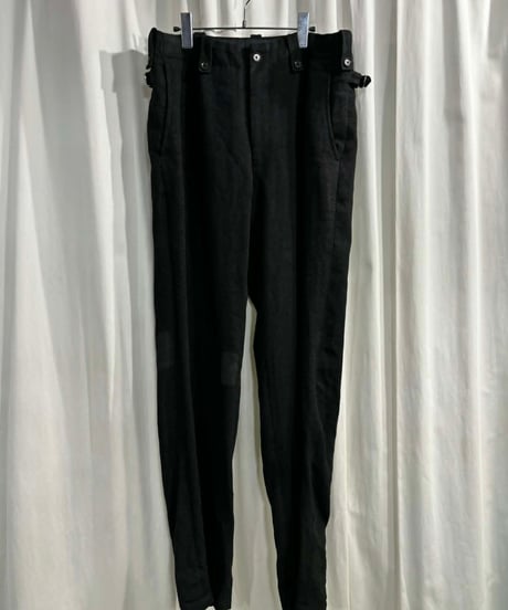 2005AW yohji yamamoto pour homme リネンパンツ（HN-P49-300）