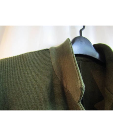Y's yohji yamamoto カーキ ニットロングジャケット YV-J01-157