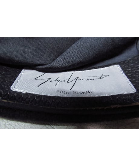 yohji yamamoto pour homme デザインハット