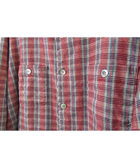 Y’s for men yohji yamamoto チェックデザインブラウス（MG-B17-118）
