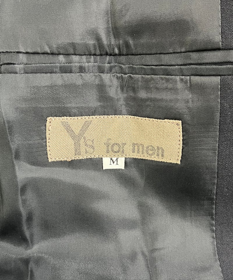 1990's Y's for men yohji yamamoto vintage 4釦ジャケ 1990's Y's for men yohji yamamoto vintage 4釦ジャケ