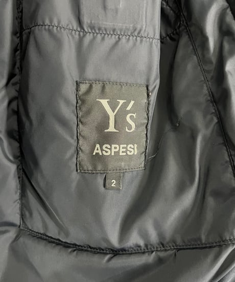 Y's yohji yamamoto ASPESI ライナー付きコート（YZ-C91-601）