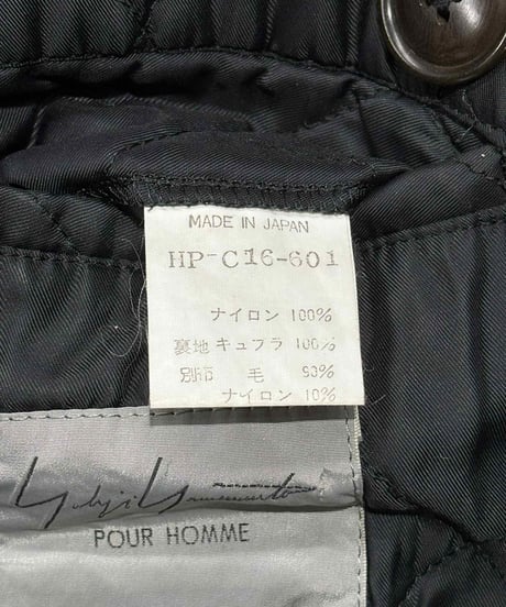 難あり 1993AW yohji yamamoto pour homme vintage ナイロンコート（HP-C16-601）