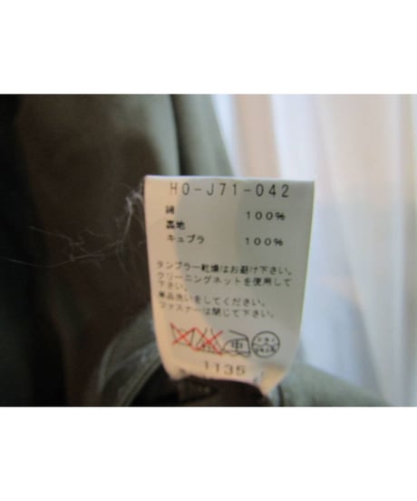 16ss yohji yamamoto pour homme 背中デザインシンプルジャケット HO-J71-042
